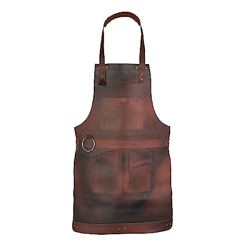 Leather Barbecue Aprons