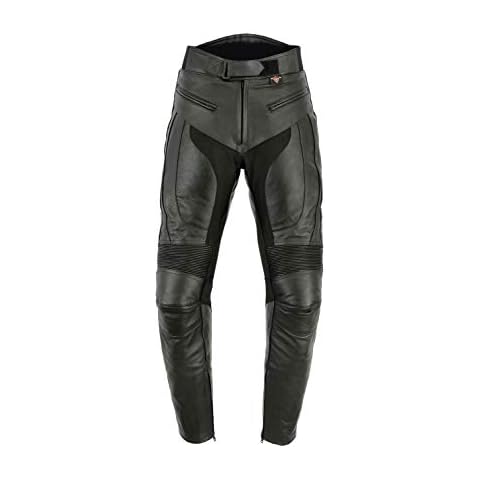 Leather Protective Motorbike Trousers