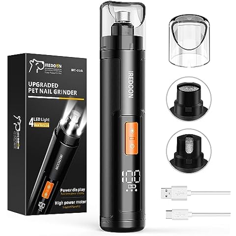 LED Dog Nail Grinders