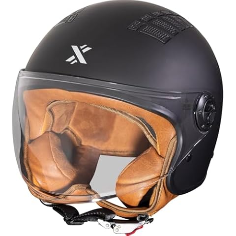 Lightweight Open-Face Motorbike Helmets