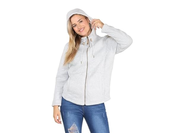 Lined Outdoor Fleece Jackets for Women thumbnail