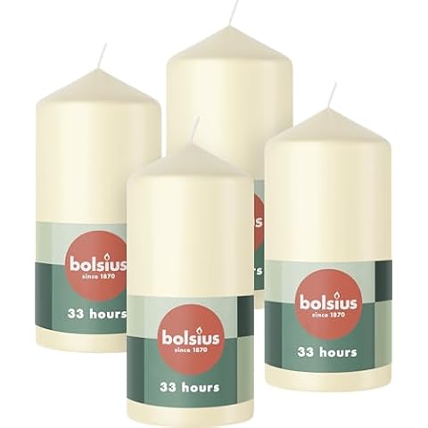 Long Burning Pillar Candles