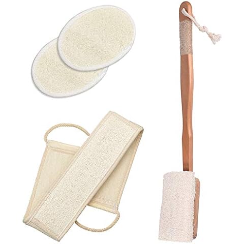 Long Handle Loofah Sponges