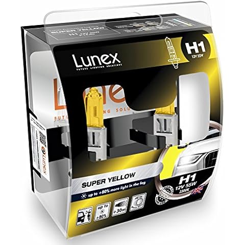 thumbnail image 2 of Lunex Platinum White H11 Halogen Headlight Bulbs (Twin Pack) - 4000K White Light, 55W, 12V 2 of 6