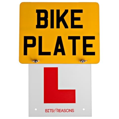 Motorbike Registration Plate Holder