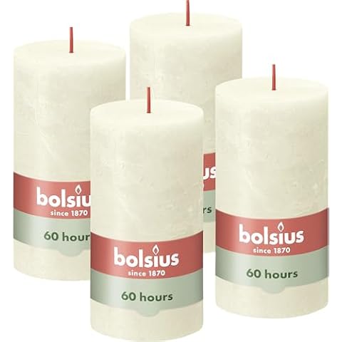 Natural Pillar Candles