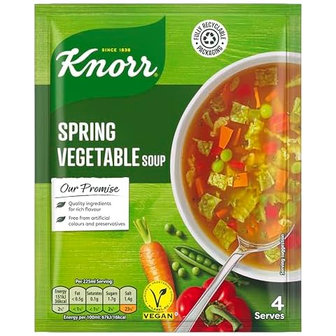No Artificial Colours Instant Soups