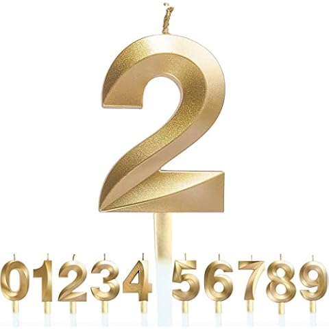 Numbers Birthday Candles