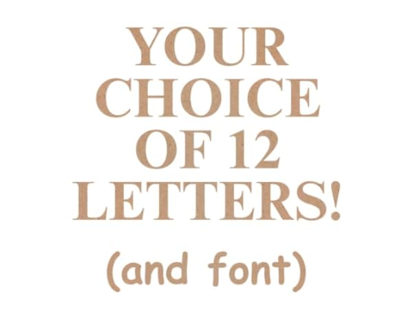 Nursery Wall Letters & Numbers Thumbnail