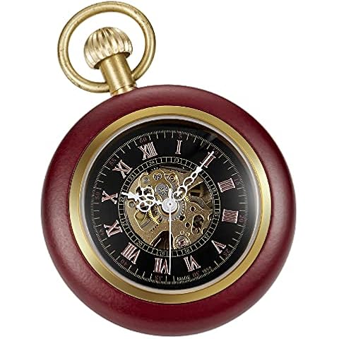 Open Face Pocket Watches for Men