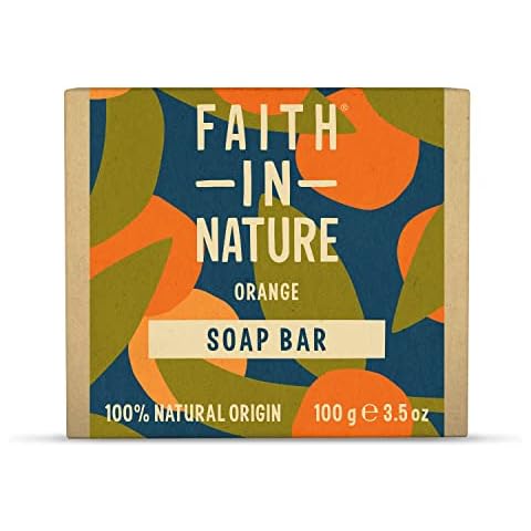 Orange Solid Soap Bars