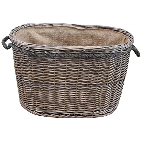 Oval Log Baskets