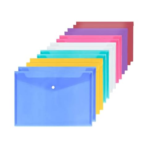 Plastic Coloured File Folders