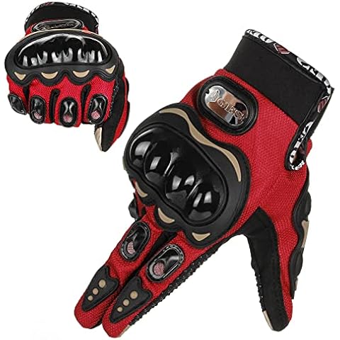 Polyester Motorbike Gloves