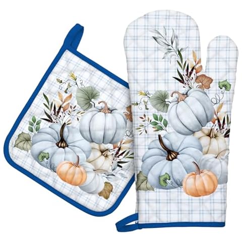 Pumpkin Oven Mitts