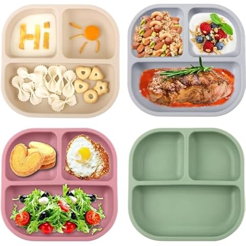 Qshare Toddler Plates