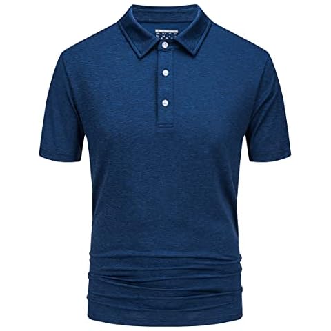 Quick Dry Activewear Polos for Men