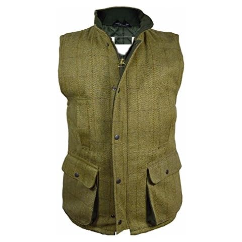 Quilted Hunting Waistcoats for Men
