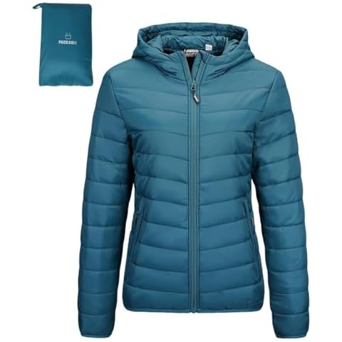 Quilted Outdoor Down Jackets for Women