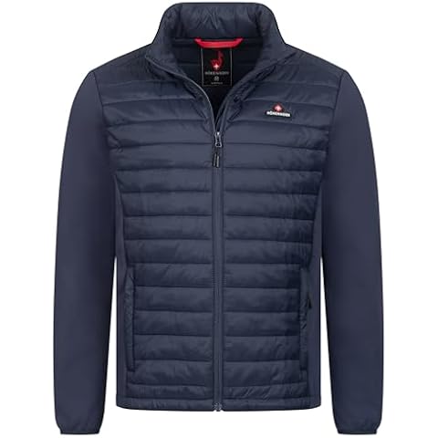 Quilted Outdoor Softshell Jackets for Men
