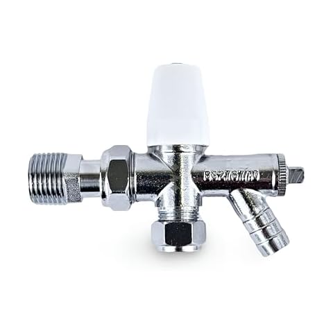 Radiator Valves with Drain Off