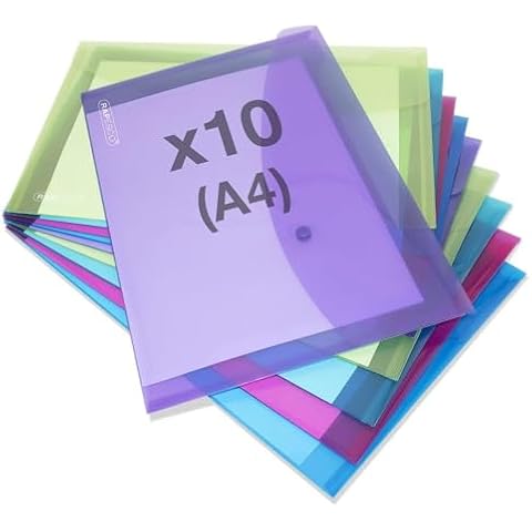 Rapesco Coloured File Folders