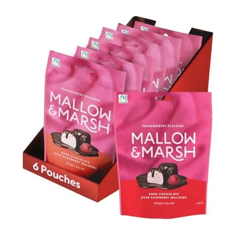 Raspberry Marshmallows