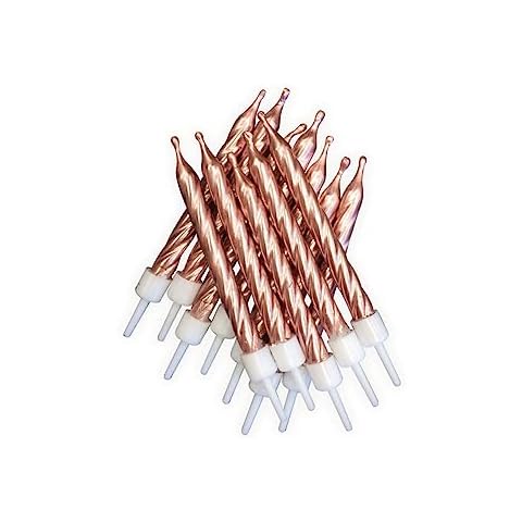 Rose Birthday Candles