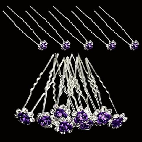 Rose Hair Pins
