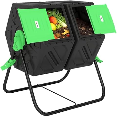 Rotating Garden Compost Bins