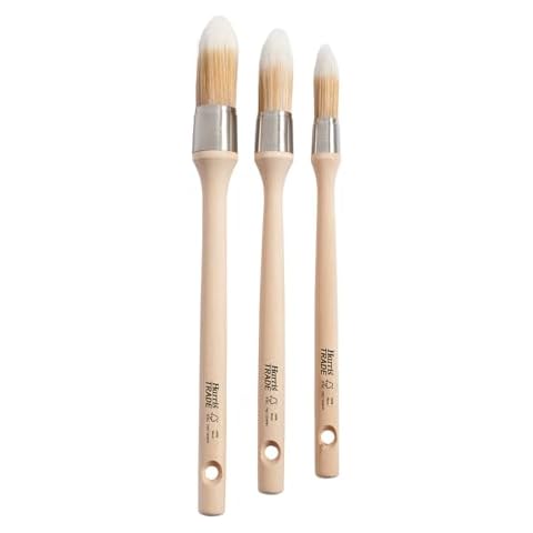 Round Bristle Paint Brushes