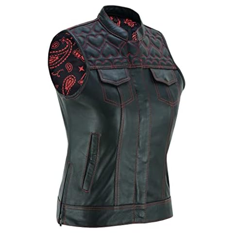 Satin Motorbike Vests
