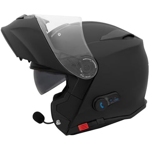 Scratch Resistant Visor Flip-Up Motorbike Helmets