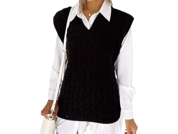 Sleeveless Jumpers for Women Thumbnail