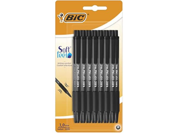 Soft Grip Retractable Ballpoint Pens thumbnail