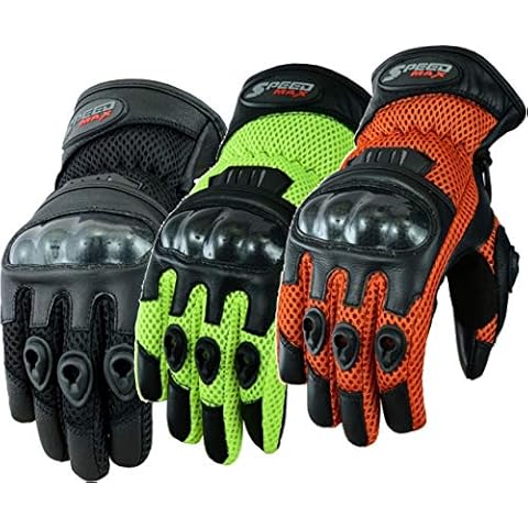 Spandex Motorbike Gloves