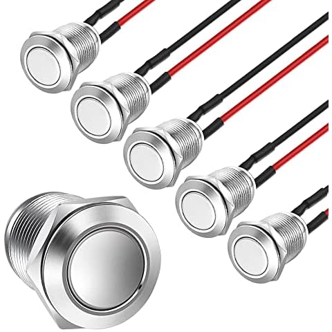 Stainless Steel Car Push Button Switches Switches