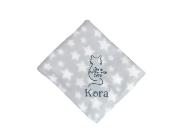 Stars Cat Bed Blankets thumbnail