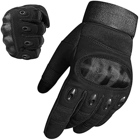 Suede Motorbike Gloves