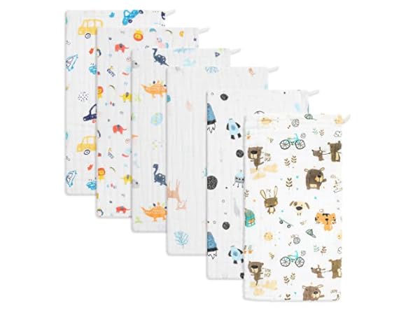 Super Absorbent Baby Muslin Squares thumbnail
