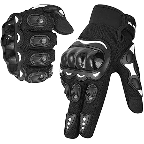 Synthetic Motorbike Gloves