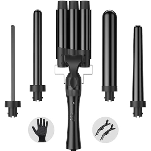 Triple Barrel Curling Tongs