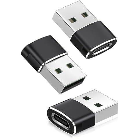 USB-C Female to USB-A Male Adapters
