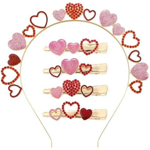 Valentine's Day Hair Clips