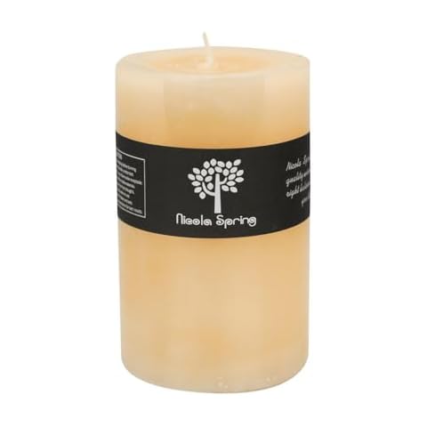 Vanilla Pillar Candles