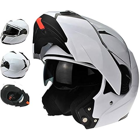 Vented Flip-Up Motorbike Helmets