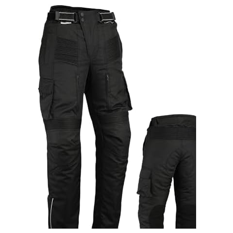 Vented Protective Motorbike Trousers