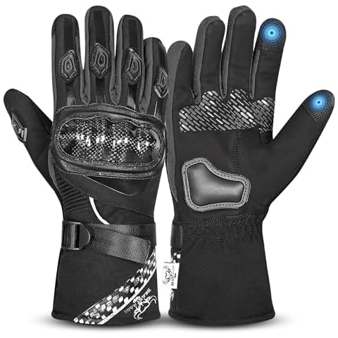 Water Resistant Motorbike Gloves