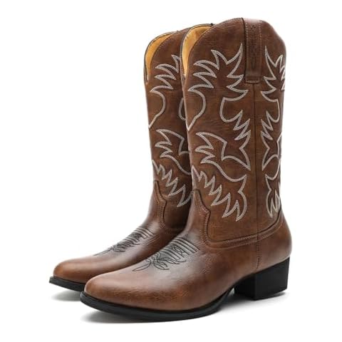 Western Moc Toe Boots