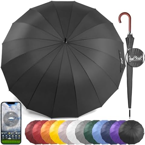 Windproof Stick Umbrellas